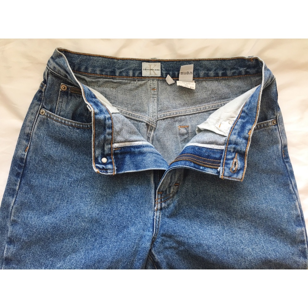 VINTAGE CALVIN KLEIN HIGH WAISTED MOM JEAN - Picture 5 of 8